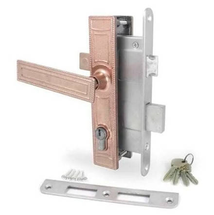 Замок врезной советский для деревянной двери - 80 фото