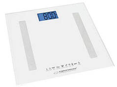 Ваги підлогові електронні 8-в-1 Esperanza EBS016W B. Fit White (N009825)