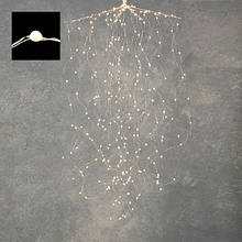 Гірлянда-підвіска з мерехтінням "Звисаючі струни", "Luca Lighting", 1,5 м, теплий білий