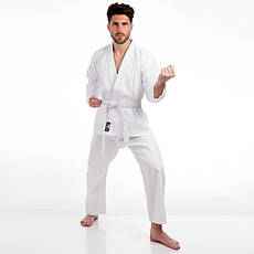 РОСТ 190 Кимоно для каратэ BAD BOY белое 240 г/м2 VL-8190 OF, фото 2