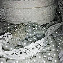 Розпродаж Біле мереживо 1,5 см 4 мотка 200 метрів