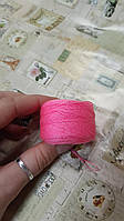 Акриловая нитка для вышивки. 5 г. Цвет - ярко розовый