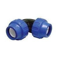 Коліно 90°, d 20х20 мм, STP, затискне, компресійне