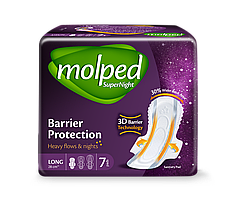 Гігієнічні прокладки Molped Super Night long 7 шт (8690536806805)