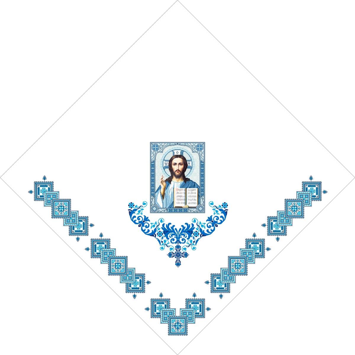 Х-021. Схема для вишивки бісером Фана церковна.