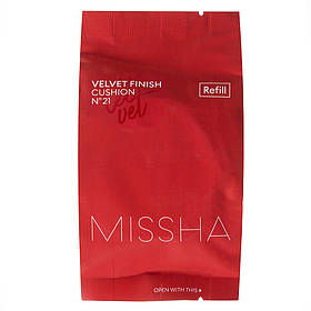 Запаска тонального крему-кушону Missha Velvet Finish Cushion SPF50 + / PA +++ (Refill) 15 г