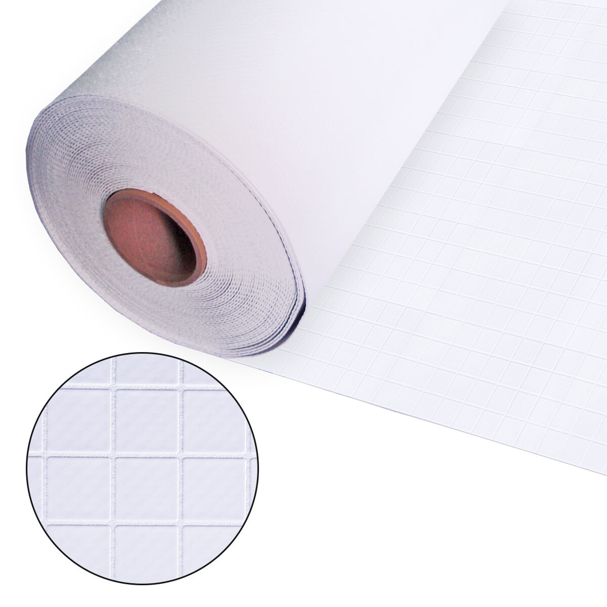 Лайнер Cefil Touch Tesela White біла мозаїка (текстурний), фото 1