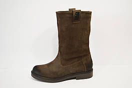 Напівчоботи Laura Messi 1598 37 Коричневі нубук/замша