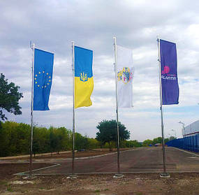 Флагштоки з нержавійки