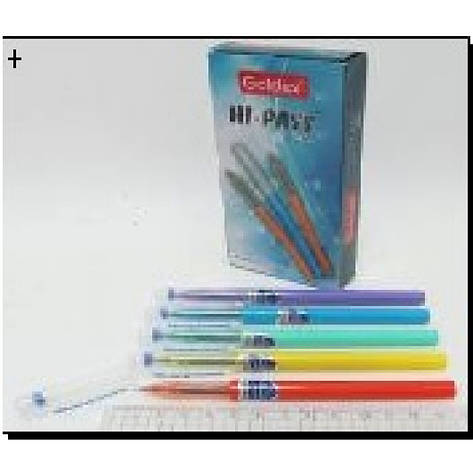 Ручка гель No921 Hi-Pass синя 0,6mm, фото 2