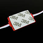 Світлодіодний модуль BRT COB 2.4W круглий RED, 12 В, IP65 червоний, фото 4