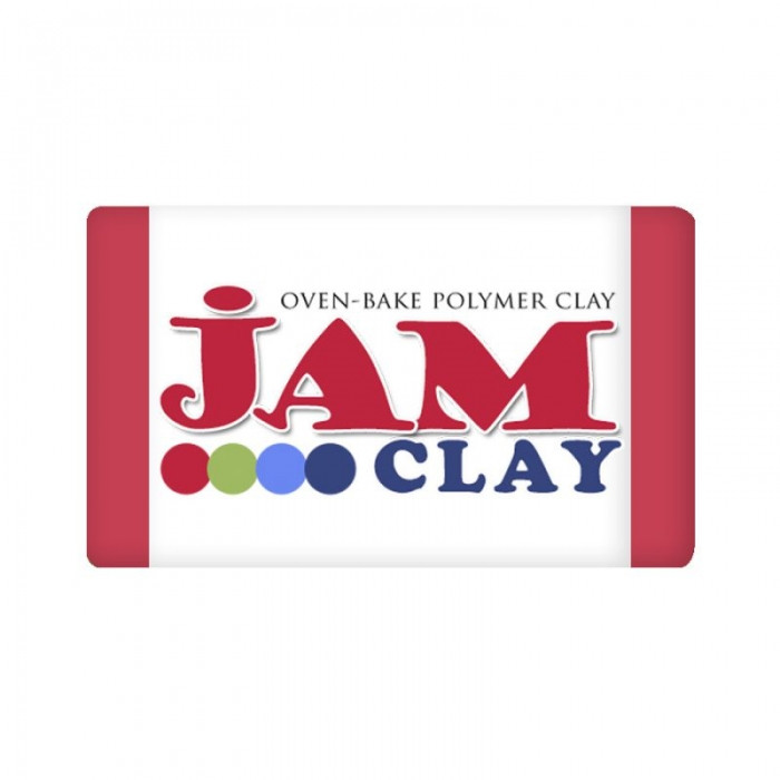 Полімерна Глина Jam Clay, Колір: Полуниця, Брикет 20г, (УТ100013655)