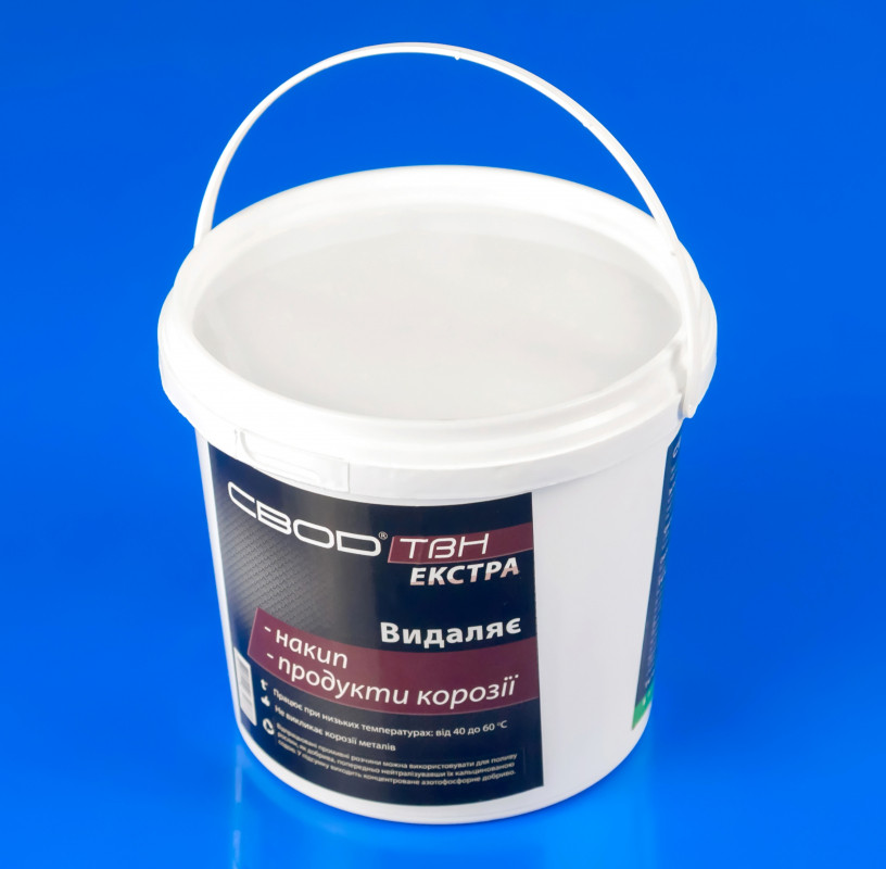 Універсальний засіб для видалення накипу та корозії "СВОД-ТВН ЕКСТРА" (1 кг), фото 1