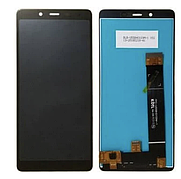 Дисплей (екран) для Nokia 1 Plus Dual Sim + тачскрін, чорний