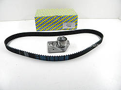 Комплект ремінь + ролик ГРМ на Рено Трафік 01-> 1.9 dCi — SNR (Франція) - KD45547