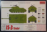 Пластикова модель 1/72 Roden 701 Радянський тяжкий танк Танк ІС-3, фото 3