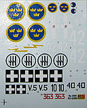 Пластикова модель 1/72 RS models 92086 Італійський винищувач Reggiane 2006, фото 3