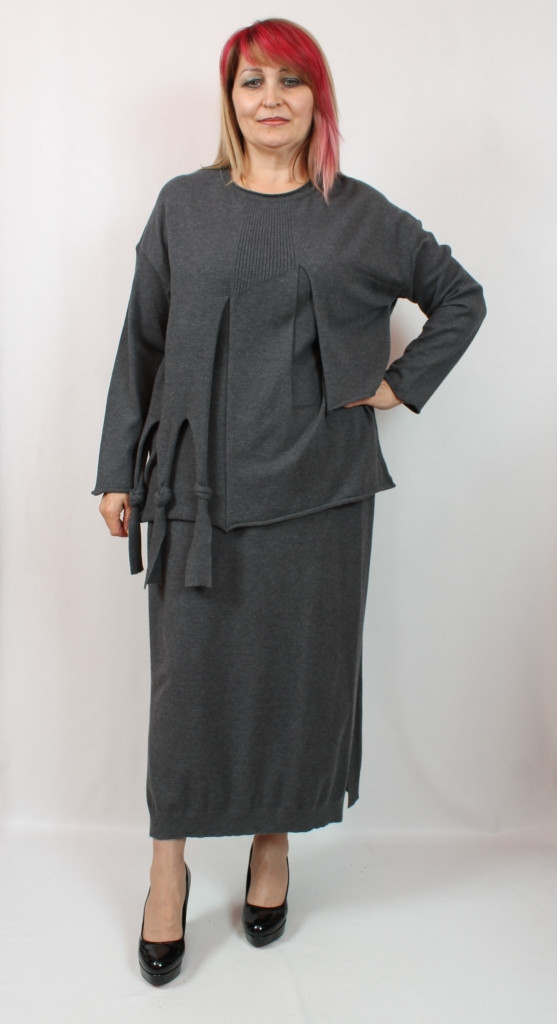 Турецький жіночий теплий костюм великих розмірів 54-64