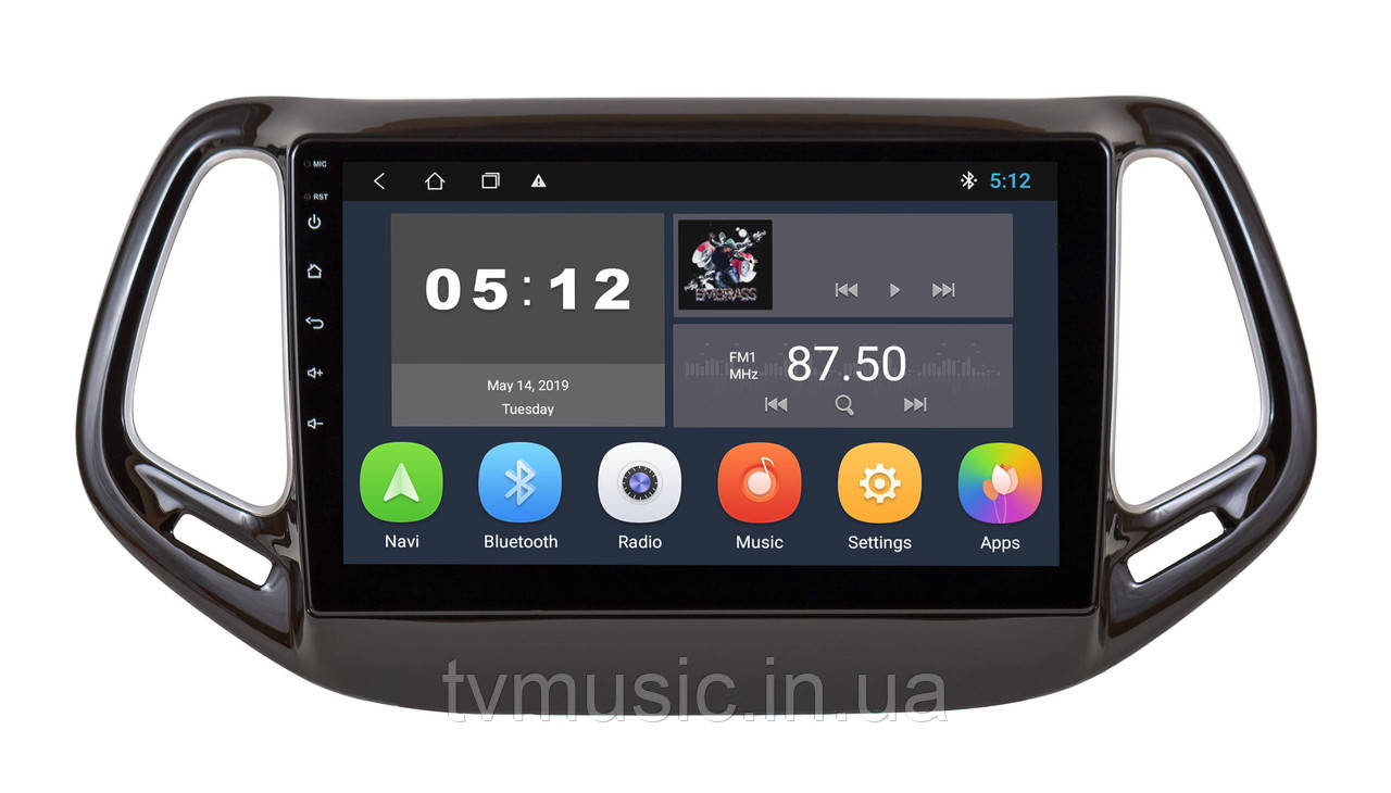 Штатна магнітола Sound Box SB-9235 2G для Jeep Compass 2017+