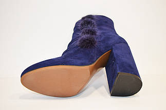 Ботильйони Veritas 1728 38 Сині замша 36, фото 2