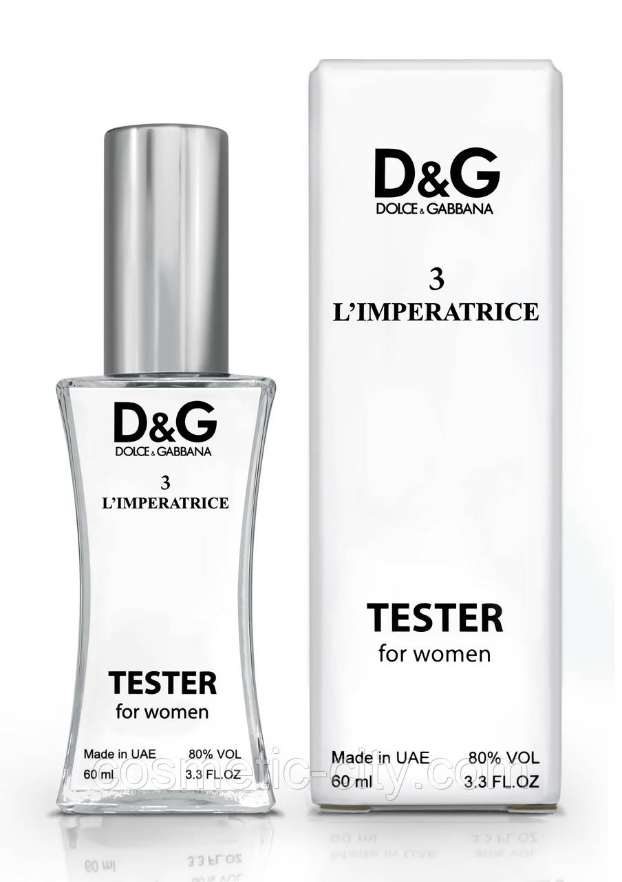 Тестер жіночий Dolce&Gabbana 3 L'Imperatrice, 60 мл., фото 1