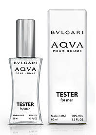 Тестер чоловічий Bvlgari Aqua Pour Homme, 60 мл.