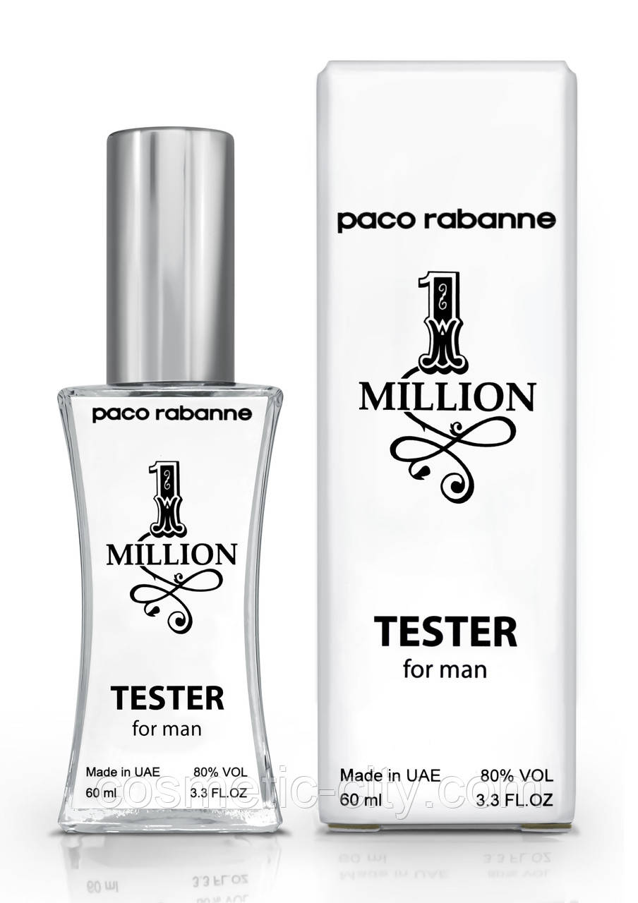 Тестер чоловічий Paco Rabanne 1 Million, 60 мл., фото 1
