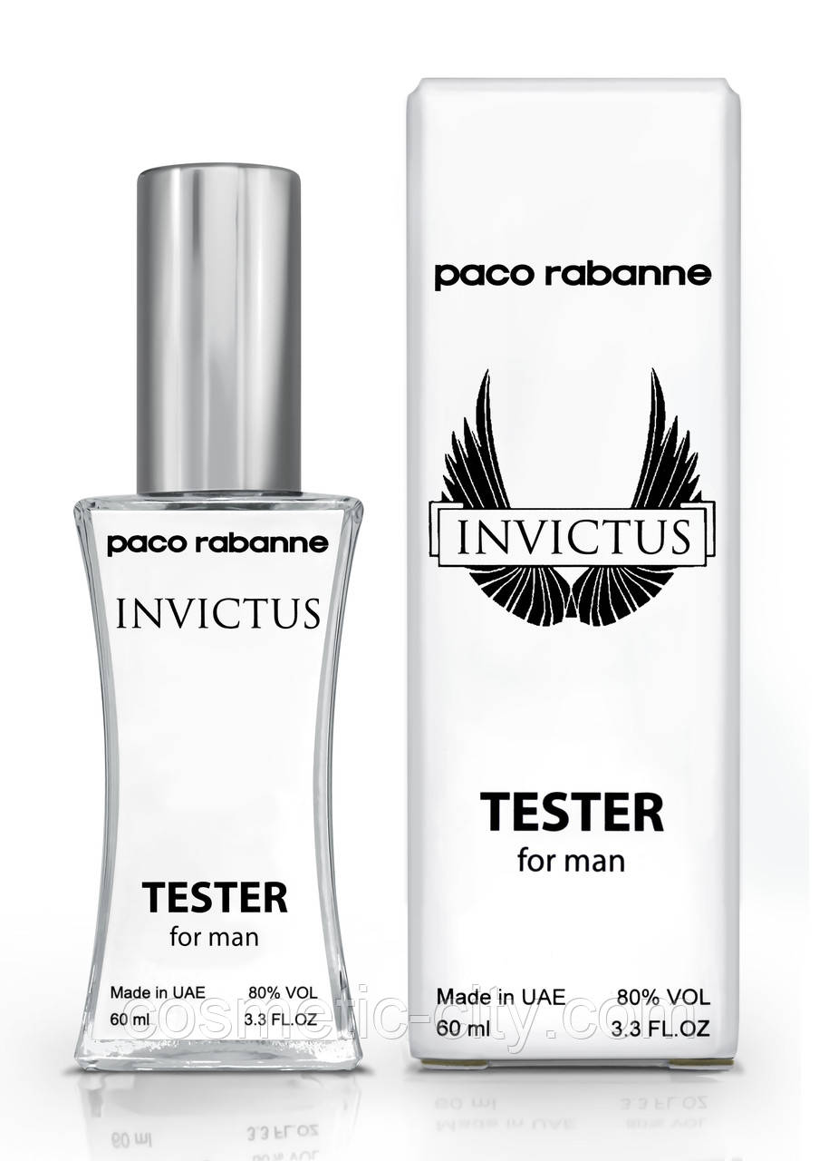 Тестер чоловічий Paco Rabanne Invictus, 60 мл., фото 1