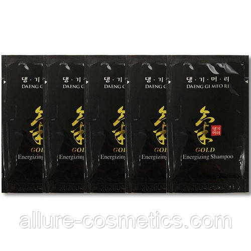 Шампунь для профілактики випадіння волосся Daeng Gi Meo Ri Gold energizing Shampoo 10ml