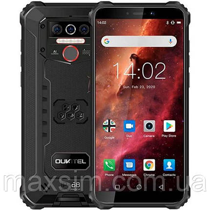 Смартфон Oukitel WP5 pro Black 4/64GB 8000 мА·год, фото 2