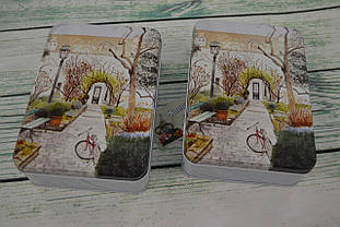 Жерстяна коробка 190х135х55мм принт No7