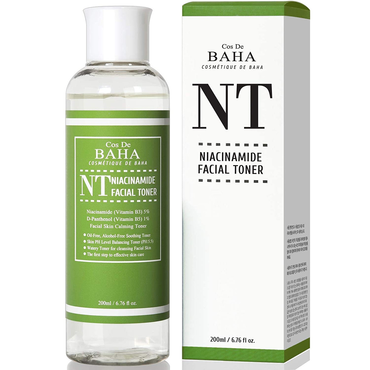 Тонер з Ніацинамідом 5% Cos De Baha Niacinamide Toner, фото 1