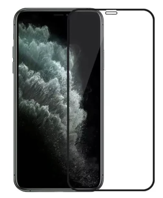 Захисне скло для iPhone 12 PRO MAX 6.7" Full Glue чорний