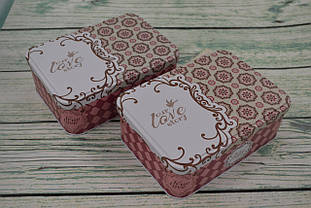 Жерстяна коробка 195х135х65мм принт No5