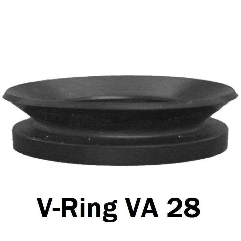 V-подібний сальник "V-RING VA-28" (VA28, VA-28) для пральної машини Bosch 165983, Constructa, Fust, Pitsos