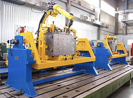 Роботизований комплекс зварювання опалювальних котлів