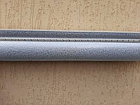 Карниз алюминиевый двойной коса античное серебро -3,5м