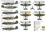 Пластикова модель 1/72 RS models 92131 Американський винищувач Airacobra I/P-400, фото 3