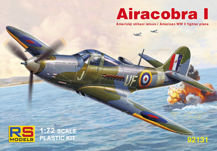 Пластикова модель 1/72 RS models 92131 Американський винищувач Airacobra I/P-400