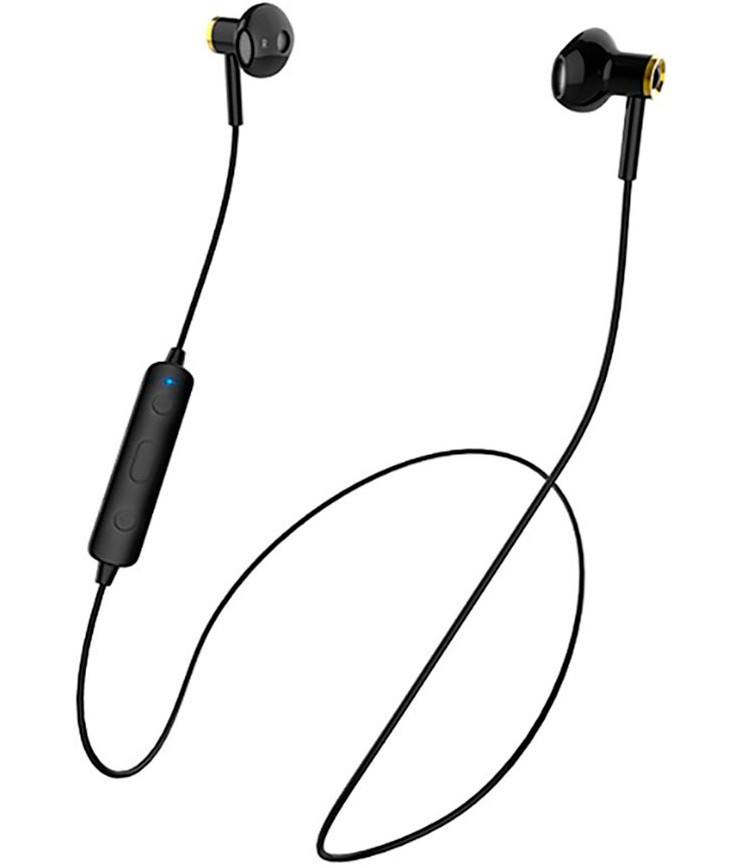 Бездротові навушники вкладиші, з мікрофоном bluetooth навушники для спорту HOCO Wonderful sports ES21 Чорний, фото 1