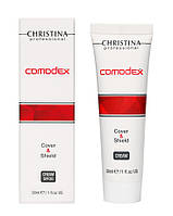 Сонцезахисний матувальний крем із тоном Christina Comodex Cover&Shield Cream SPF 20