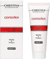 Захисний крем Матування та захист Christina Comodex Mattify&Protect Cream SPF 15