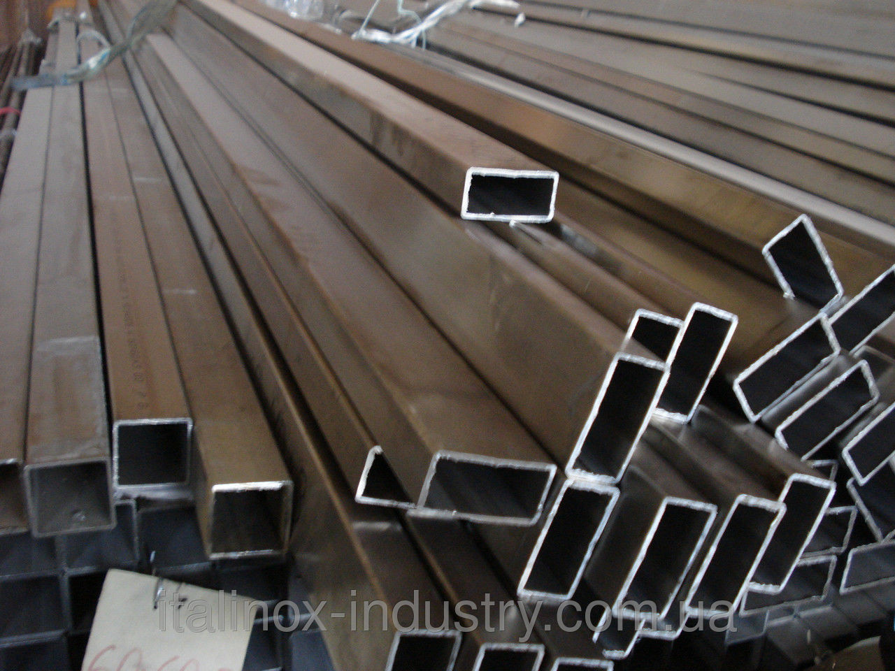 Н/ж електрозварна труба 08Х18Н10 50х30х1,5, фото 1