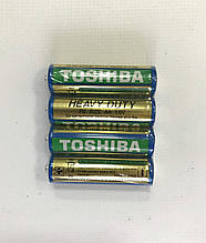 Батарейки пальчикові TOSHIBA