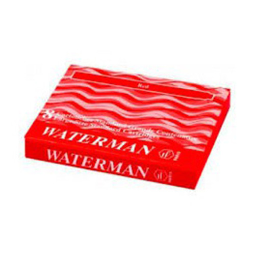 Картриджі Waterman чорнильні Lady червоні 6 шт. (52 014)