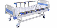 Ліжко лікарняне електричне на колесах "БІОМЕД" FB-11Є для інвалідів і лежачих хворих