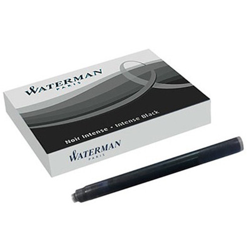 Картриджі Waterman чорнильні чорні 8 шт. (52 001)
