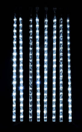 Гірлянда "Бурульки, що тануть", "Luca Lighting", 12 м, бурульки по 0,5 м, білий, фото 2