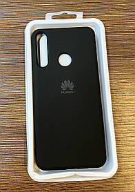 Чохол-накладка на телефон Huawei Y6P 2020 чорного кольору