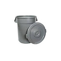 Сміттєвий бак пластиковий із кришкою,165 л